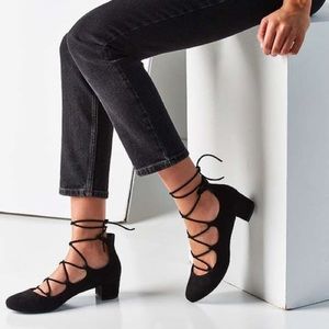 ***SOLD***  Urban outfitters Mila lace up heel